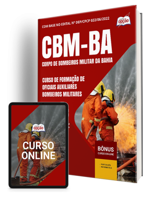 Apostila CBM-BA 2024 - Curso de Formação de Oficiais Auxiliares Bombeiros Militares