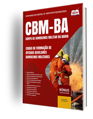 Apostila CBM-BA 2024 - Curso de Formação de Oficiais Auxiliares Bombeiros Militares