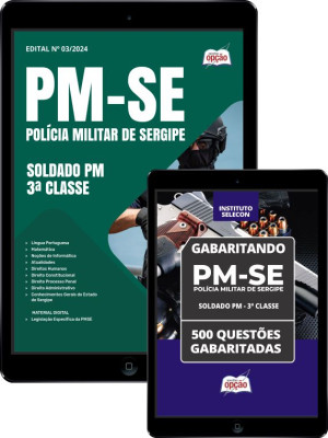 Combo PM-SE  Soldado PM - 3ª Classe