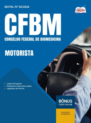 Apostila CFBM em PDF - Motorista 2024