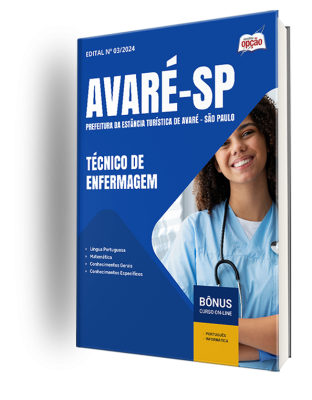 Apostila Prefeitura de Avaré - SP 2024 - Técnico de Enfermagem