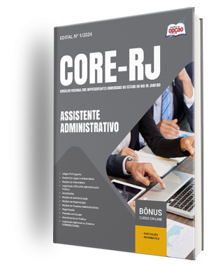 Apostila CORE-RJ 2024 - Assistente Administrativo