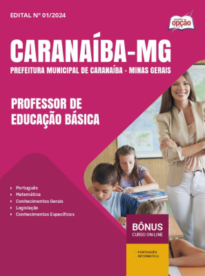 Apostila Prefeitura de Caranaíba - MG 2024 - Professor de Educação Básica