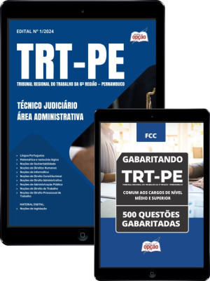 Combo TRT-PE Técnico Judiciário - Área Administrativa