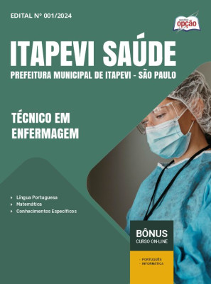 Apostila Itapevi Saúde 2024 - Técnico em Enfermagem