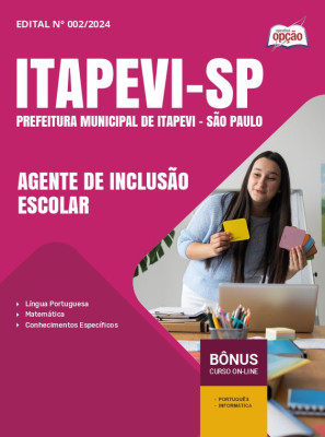 Apostila Prefeitura de Itapevi - SP 2025 - Agente de Inclusão Escolar