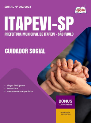 Apostila Prefeitura de Itapevi - SP 2024 - Cuidador Social