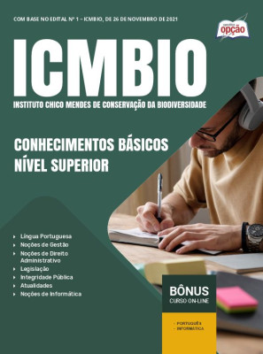 Apostila ICMBIO 2024 - Conhecimentos Básicos - Nível Superior