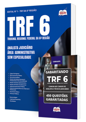 Combo TRF-6 - Analista Judiciário - Área: Administrativa - Sem Especialidade