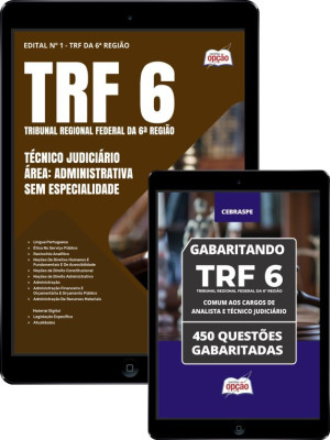 Combo TRF-6 Técnico Judiciário - Área: Administrativa - Sem Especialidade