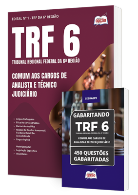 Combo TRF-6 - Comum aos Cargos de Analista e Técnico Judiciário