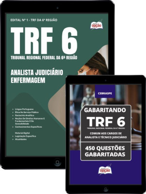 Combo TRF-6 Analista Judiciário - Área: Apoio Especializado - Especialidade: Enfermagem