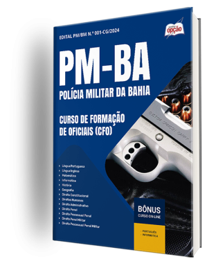 Apostila PM-BA 2024 - Curso de Formação de Oficiais (CFO)