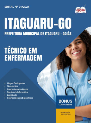 Apostila Prefeitura de Itaguaru - GO 2024 - Técnico em Enfermagem