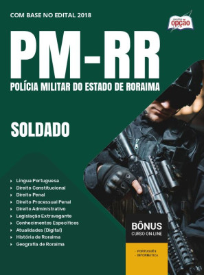 Apostila PM-RR em PDF - Soldado 2024