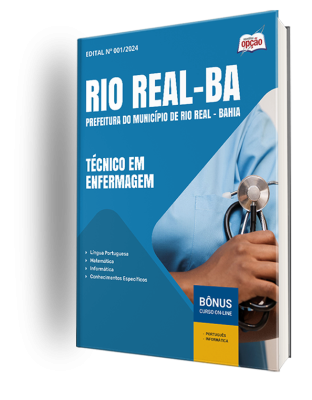 Apostila Prefeitura de Rio Real - BA 2024 - Técnico em Enfermagem  