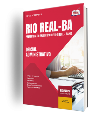 Apostila Prefeitura de Rio Real - BA 2024 - Oficial Administrativo