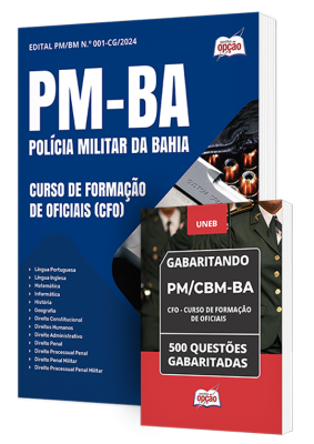 Combo PM-BA - Curso de Formação de Oficiais (CFO)