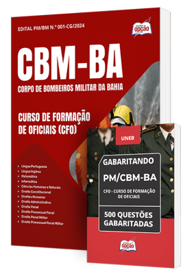 Combo CBM-BA - Curso de Formação de Oficiais (CFO)