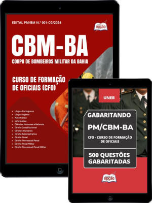 Combo CBM-BA Curso de Formação de Oficiais (CFO)