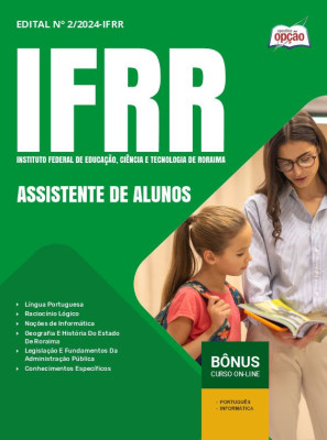 Apostila IFRR em PDF - Assistente de Alunos 2025