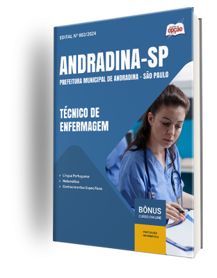 Apostila Prefeitura de Andradina - SP 2024 - Técnico de Enfermagem