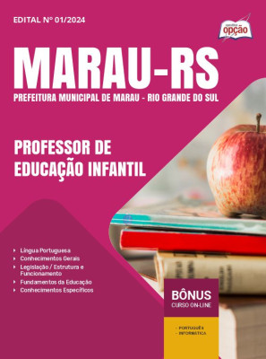 Apostila Prefeitura de Marau - RS 2024 - Professor de Educação Infantil