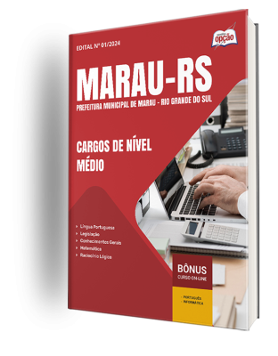 Apostila Prefeitura de Marau - RS 2025 - Cargos de Nível Médio