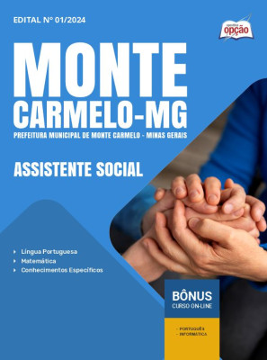 Apostila Prefeitura de Monte Carmelo - MG em PDF - Assistente Social 2024