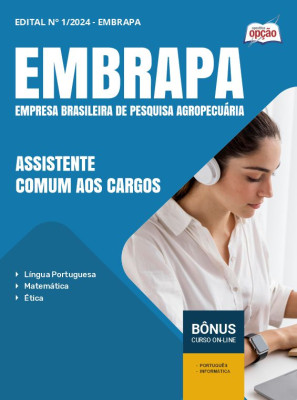 Apostila EMBRAPA 2024 - Assistente - Comum aos cargos