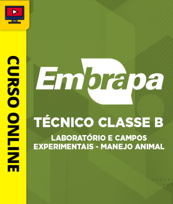 Curso Embrapa - Técnico Classe B - Laboratório e Campos Experimentais - Manejo Animal