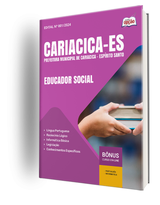 Apostila Prefeitura de Cariacica - ES 2024 - Educador Social