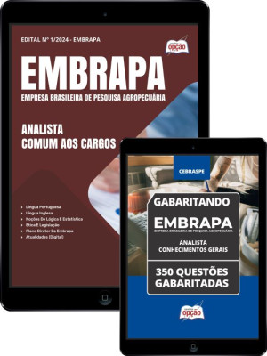 Combo EMBRAPA - Analista Comum aos cargos