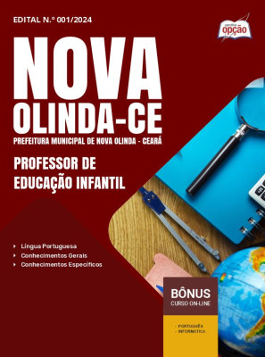 Apostila Prefeitura de Nova Olinda - CE 2024 - Professor De Educação Infantil