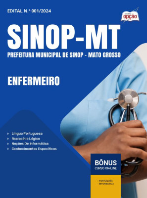 Apostila Prefeitura de Sinop - MT 2024 - Enfermeiro