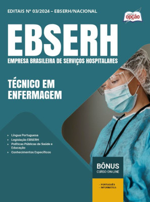 Apostila EBSERH em PDF - Técnico em Enfermagem 2025