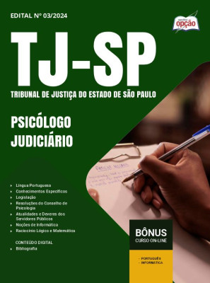 Apostila TJ-SP 2024 - Psicólogo Judiciário