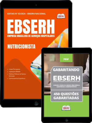 Combo EBSERH Nutricionista