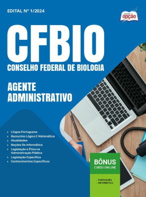 Apostila CFBio 2024 - Agente Administrativo