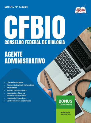 Apostila CFBio em PDF - Agente Administrativo 2025