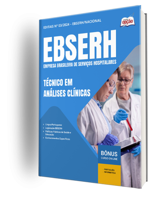 Apostila EBSERH 2024 - Técnico Em Análises Clínicas