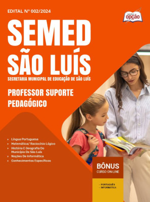 Apostila SEMED 2025 em PDF - Professor Suporte Pedagógico