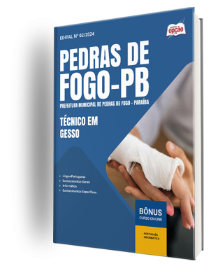 Apostila Prefeitura de Pedras de Fogo - PB 2025 - Técnico em gesso