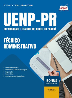 Apostila UENP - PR - Técnico Administrativo em PDF