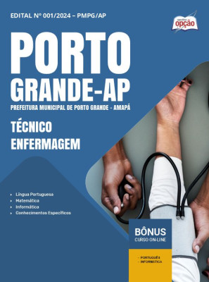 Apostila Prefeitura de Porto Grande - AP - Técnico enfermagem