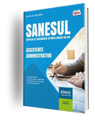 Apostila SANESUL - MS - Assistente Administrativo