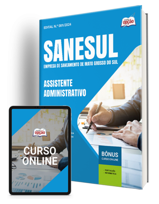 Apostila SANESUL - MS - Assistente Administrativo