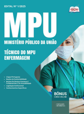 Apostila MPU - Técnico do MPU - Enfermagem em PDF