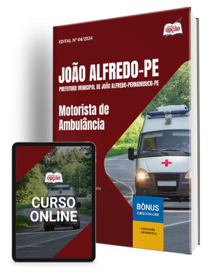 Apostila Prefeitura de João Alfredo - PE 2025 - Motorista de Ambulância