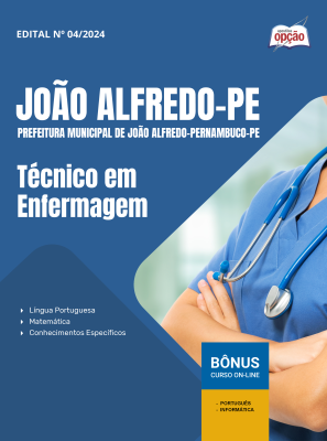 Apostila Prefeitura de João Alfredo - PE em PDF - Técnico em Enfermagem 2025